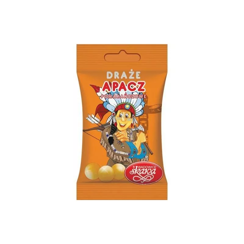 Caramelos con sabor de naranja 70gr SKAWA