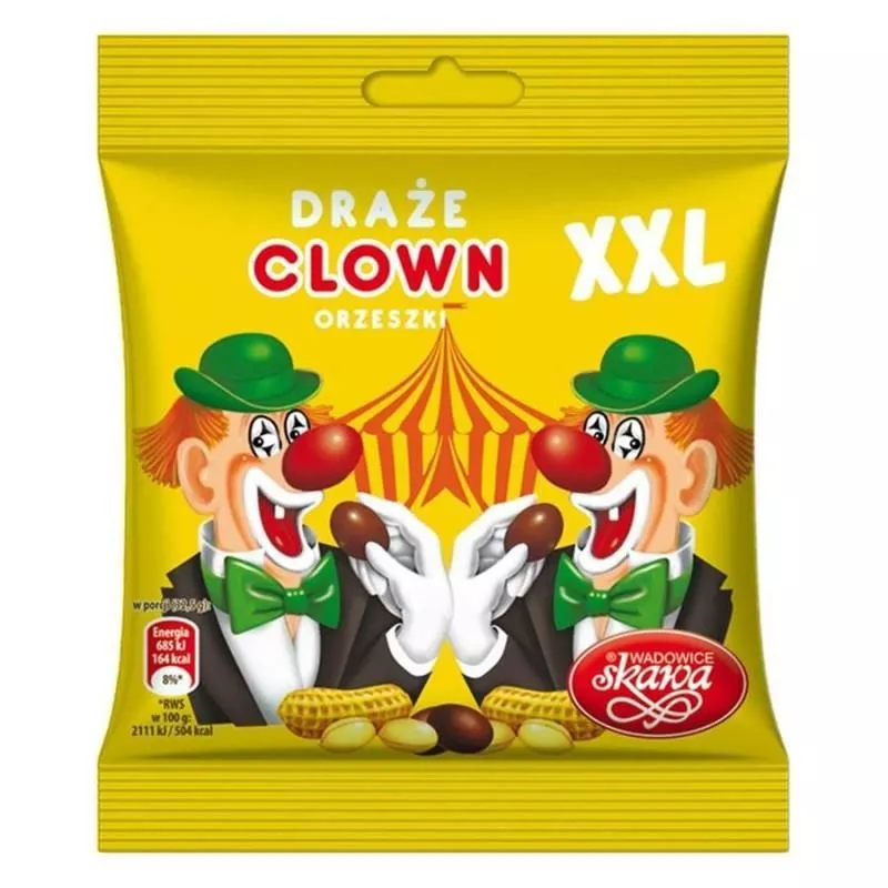 Draze ORZESZKI CLOWN XXL 130g SKAWA