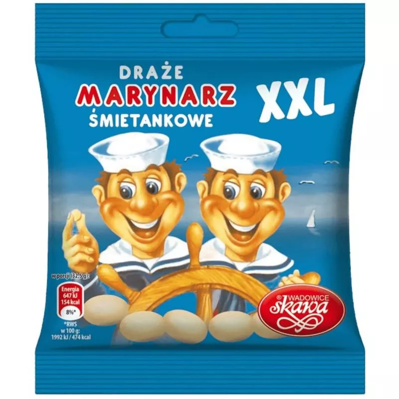 Draze smietankowe XXL 130gr SKAWA