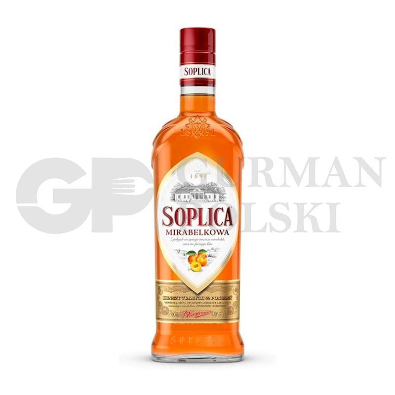 Vodca SOPLICA con sabor de albaricoque 28%alk 500ml