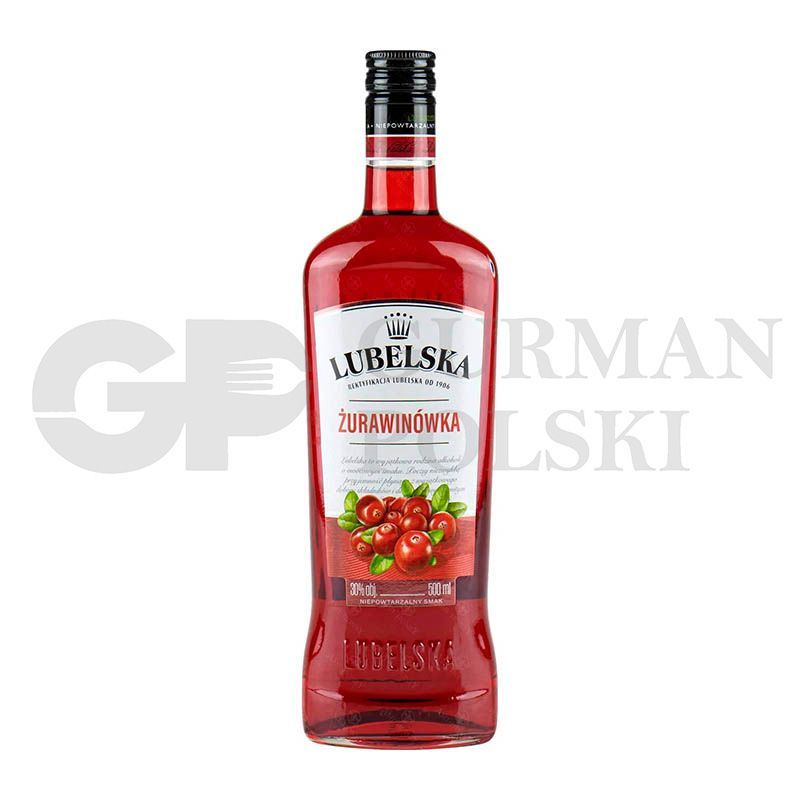 Vodka LUBELSKA de arandano agrio 30%alk 500ml