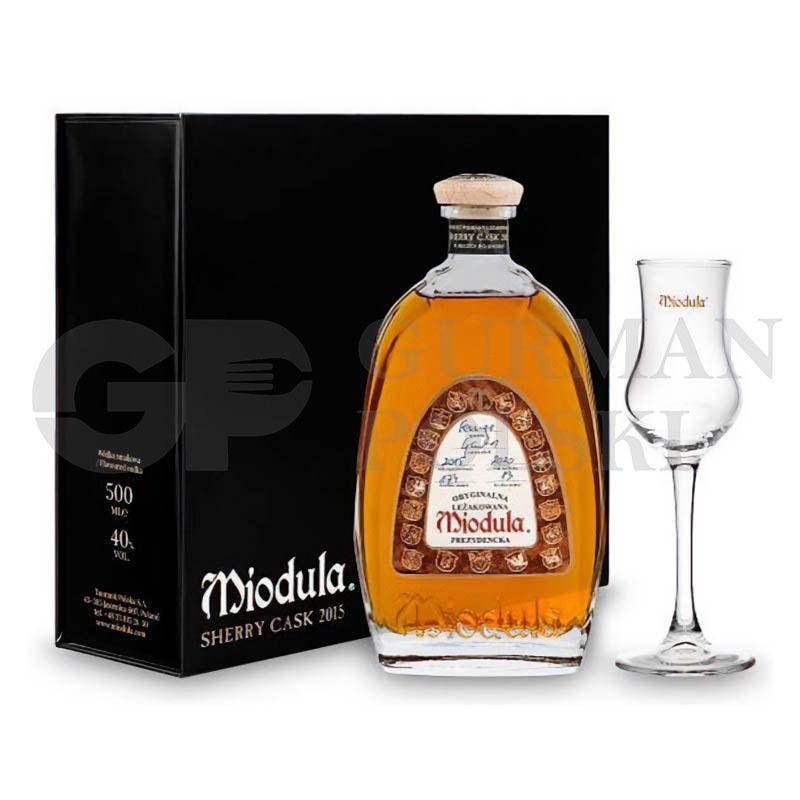 Vodka MIODULA PREZYDENCKA Tempranillo Cask 2015 0.5L 40%