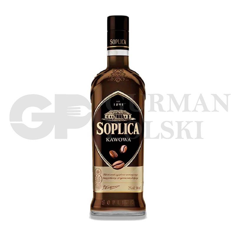 Vodka SOPLICA con sabor de cafe 25%alc 500ml