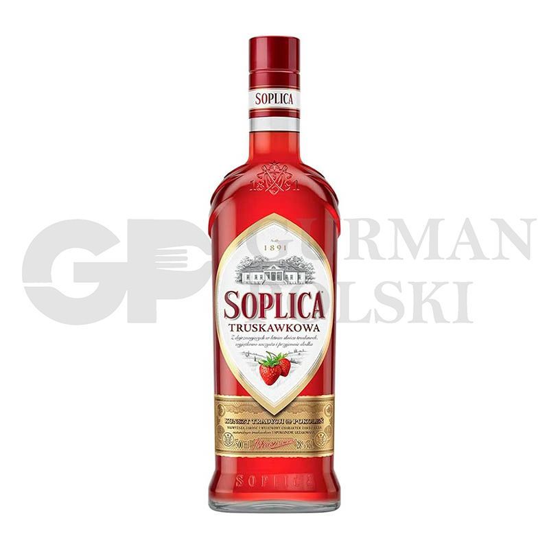 Vodka SOPLICA con sabor de fresa 28%alk 500ml