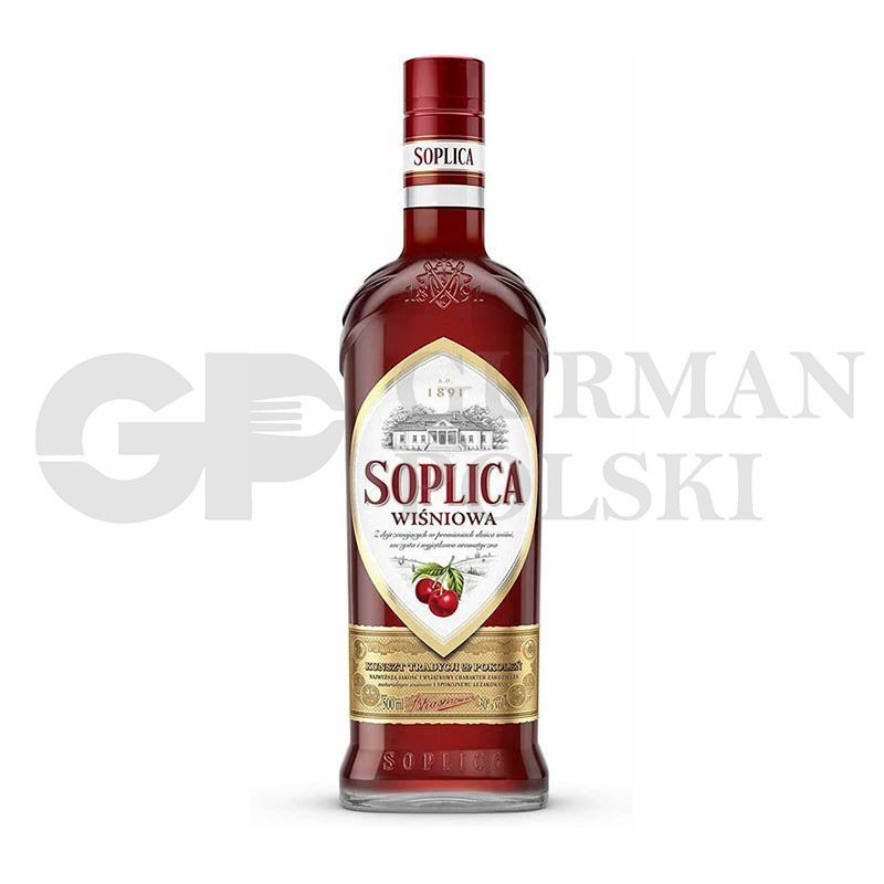 Vodka SOPLICA con sabor de guinda 28%alk 500ml