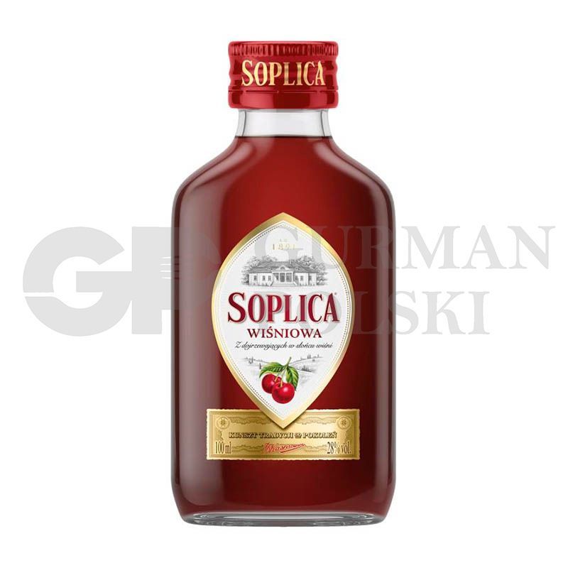 Vodka SOPLICA con sabor de guinda 28%alk 100ml