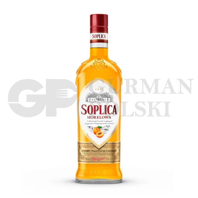 Vodka SOPLICA con sabor de melocoton 28%alk 500ml