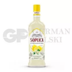 Vodka SOPLICA con sabor de limon con flor lila 500ml 30%alc