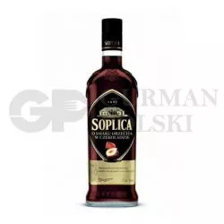 Vodka SOPLICA con sabor de almendras en chocolate 25%alc 500ml