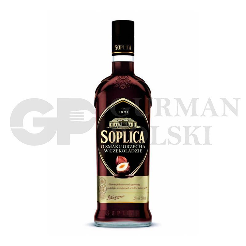 Vodka SOPLICA con sabor de almendras en chocolate 25%alc 500ml