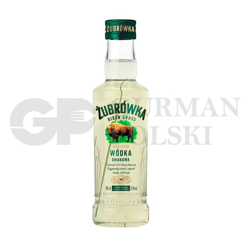 Vodka ZUBROWKA BISON GRASS 37.5% 200ml 2207