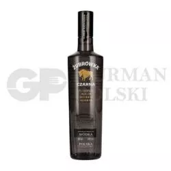 Vodka ZUBROWKA NEGRA 0.5L 40%alc 500ml