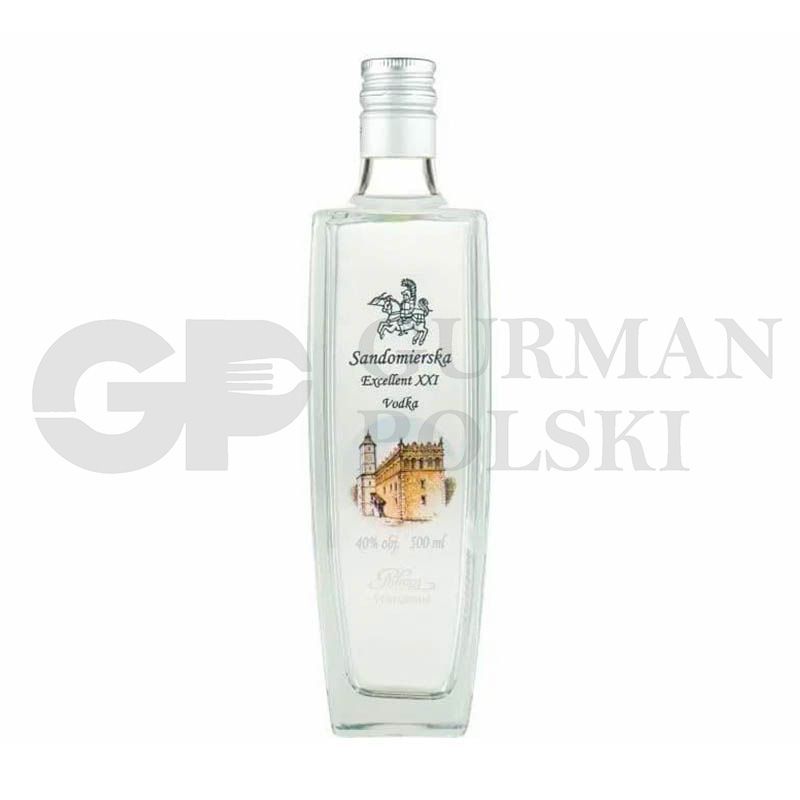 Vodka EXCELLENT XXI SANDOMIERSKA 40%alc 500ml