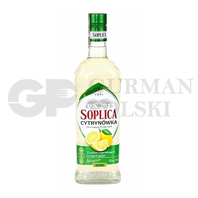 Vodca SOPLICA sabor limon 28%vol 500ml