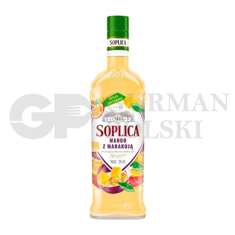 Vodka SOPLICA sabor mango con maracuya 28% vol 500ml