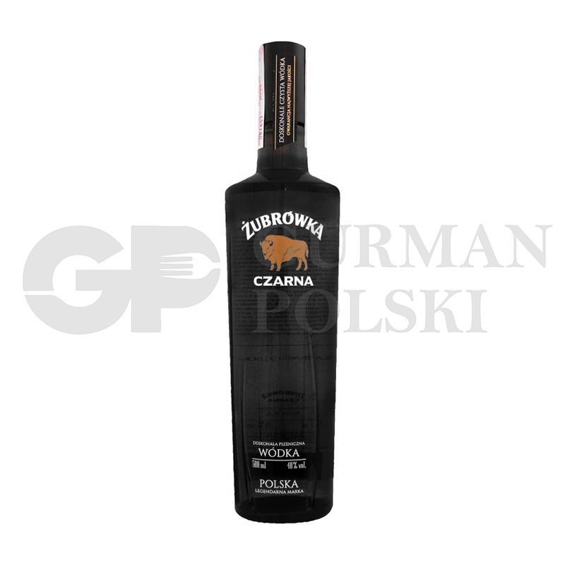 Vodka ZUBROWKA NEGRA 40% alk 700ml