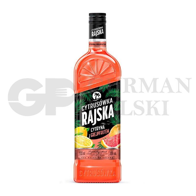 Vodka con sabor de pomelo 30%alk 0.5L RAJSKA CYTRUSOWKA SOPLICA