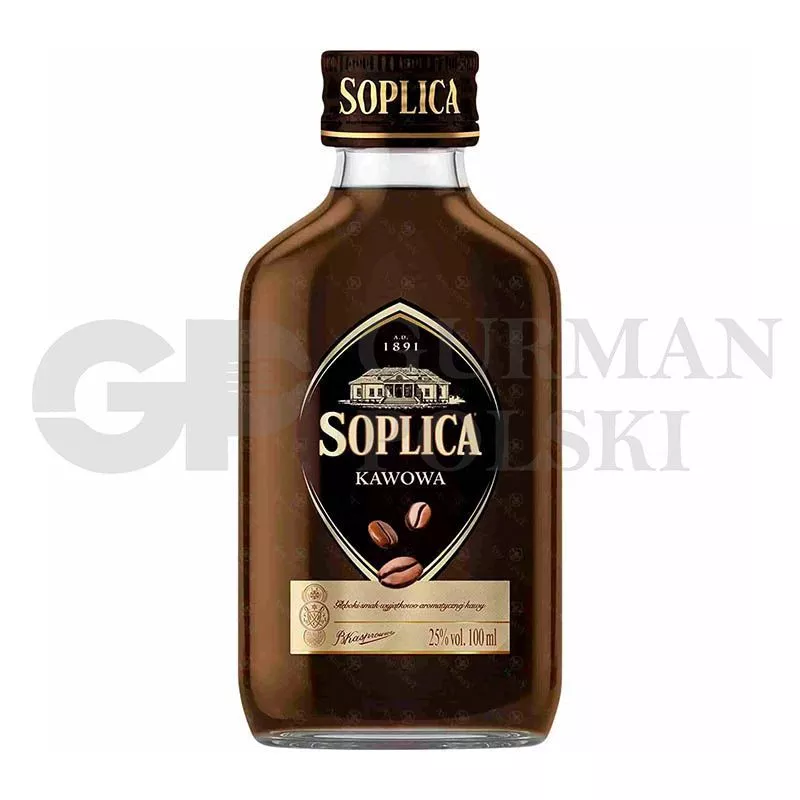 Vodka con sabor de cafe 25% 100ml SOPLICA