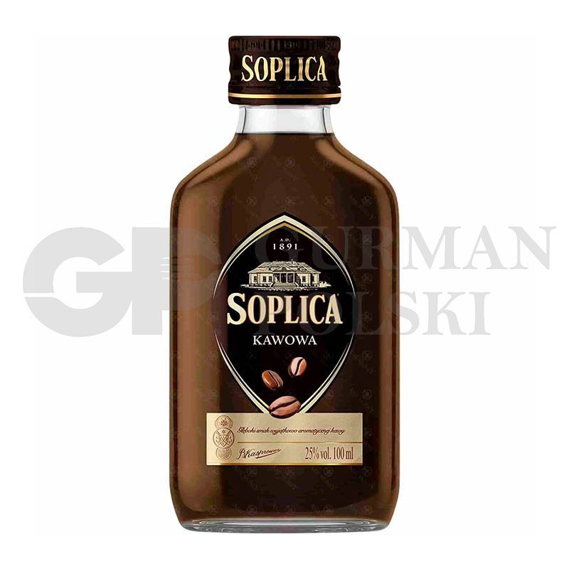 Vodka con sabor de cafe 25% 100ml SOPLICA