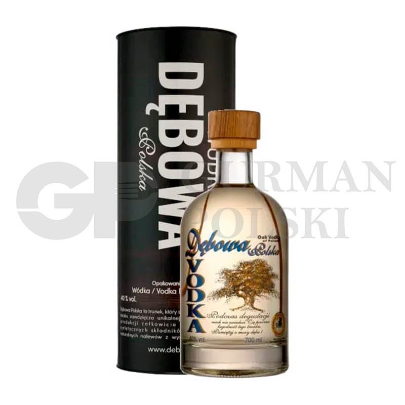 Vodka DEBOWA POLSKA TUBO 0.5L 40%