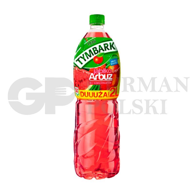 Bebida refrescante con sabor de manzana con sandia 2L TYMBARK