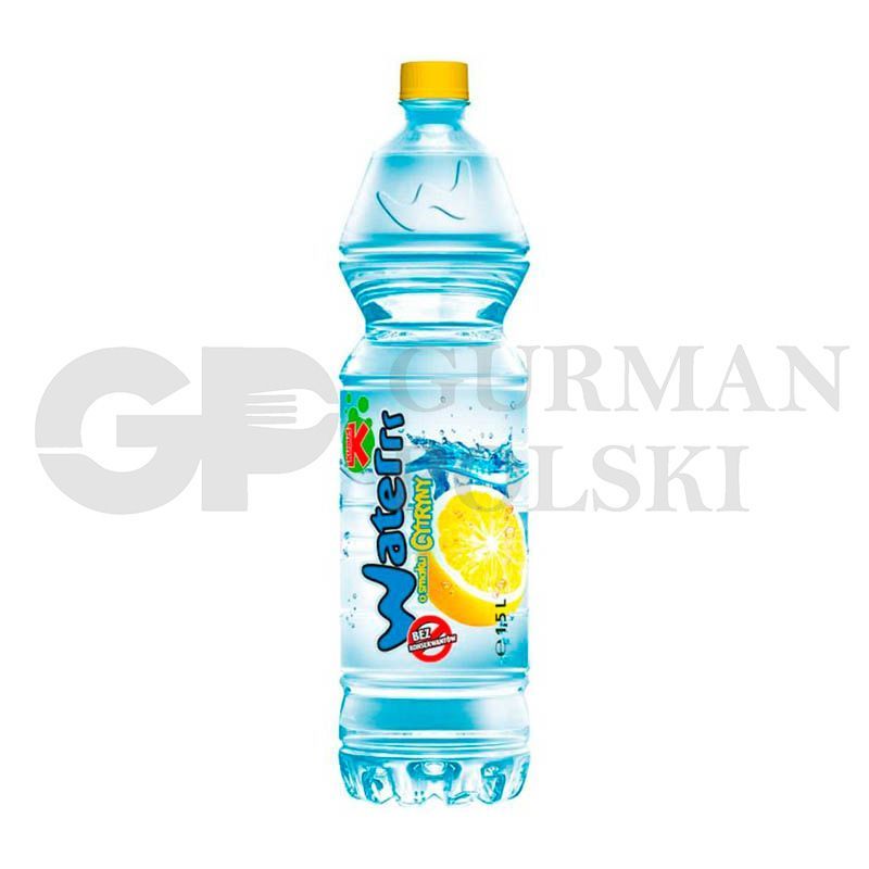 Agua sin gas con sabor de limon 1.5L KUBUS