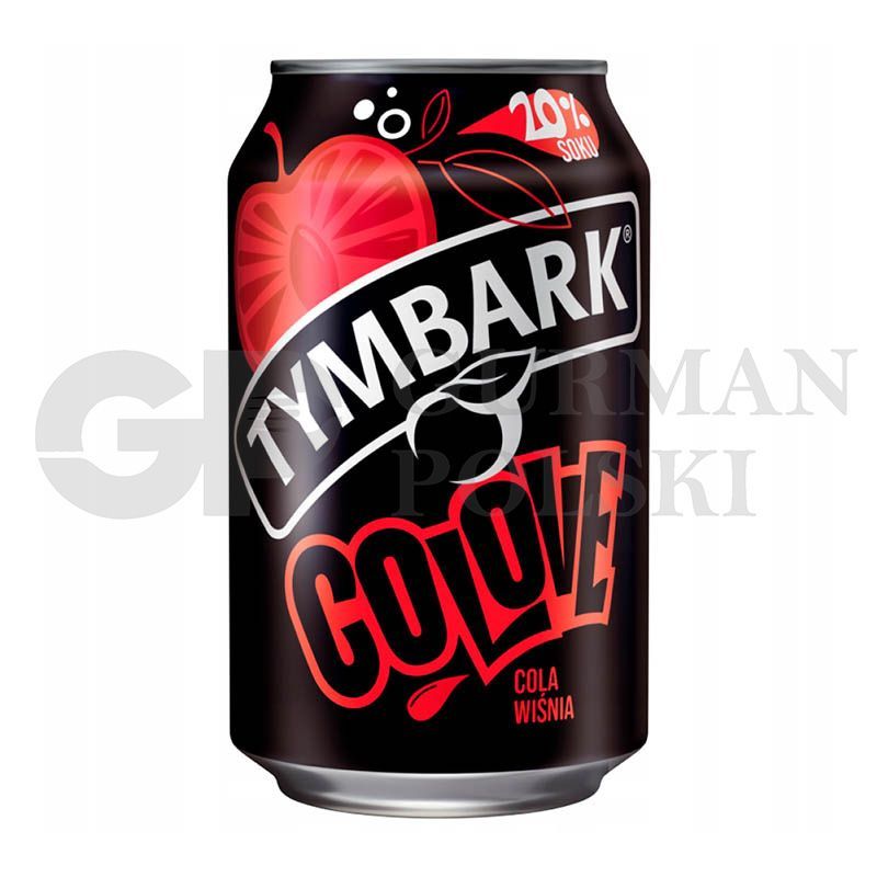 Refresco con gas sabor de cola con guinda 330ml TYMBARK