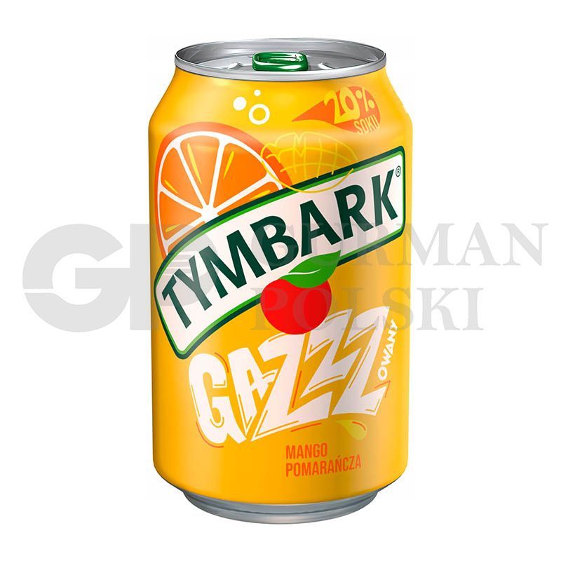 Refresco con gaz sabor de mango 330ml TYMBARK