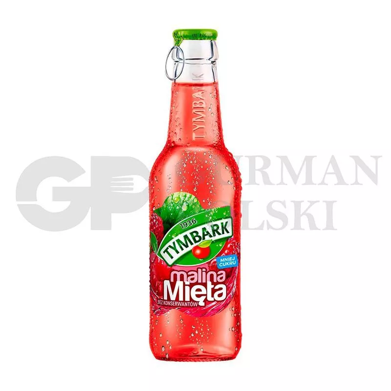 Napoy n/gaz malina mieta 0.250ml TYMBARK