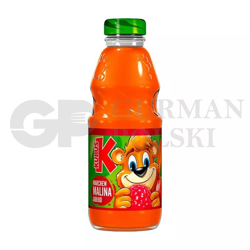 Zumo de zanahoria frambuesa manzana 330ml KUBUS