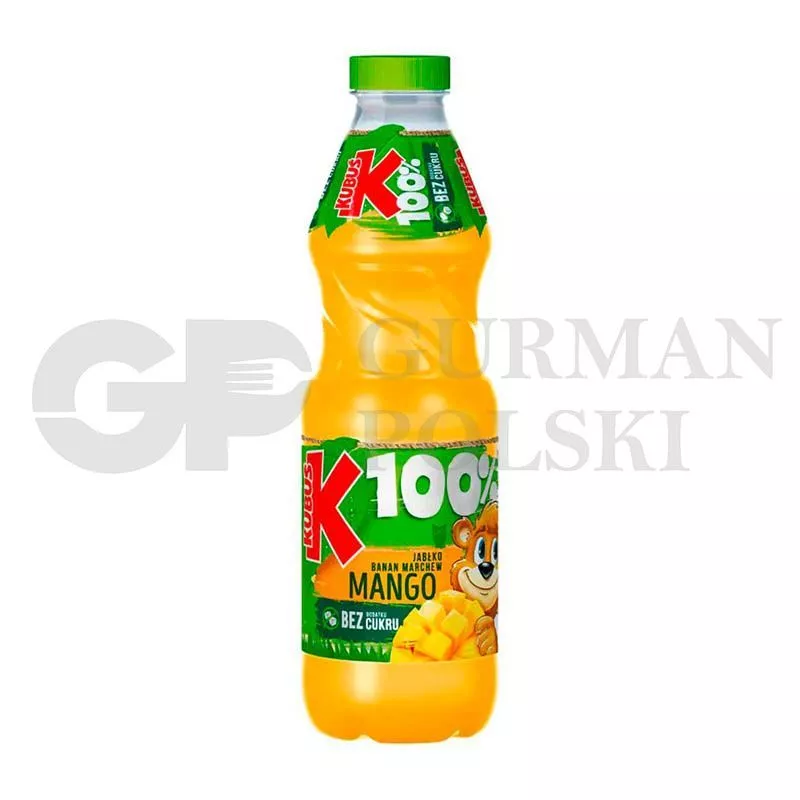 Zumo de platano.zanahoria.mango 100% 850ml KUBUS