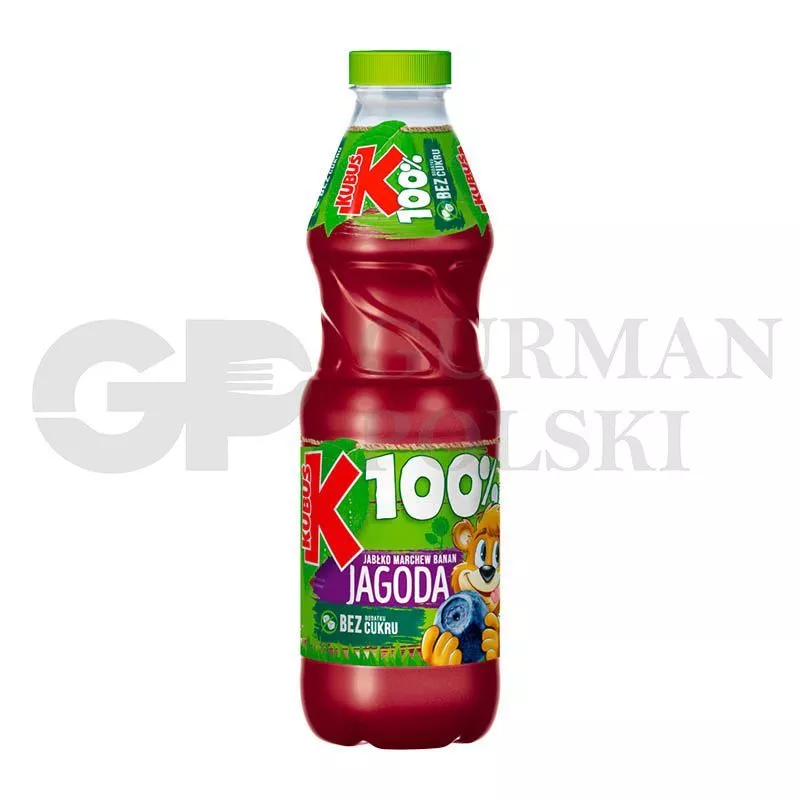 Zumo platano-manzana-zanahoria-arandano 100% 0.85L x6 KUBUS