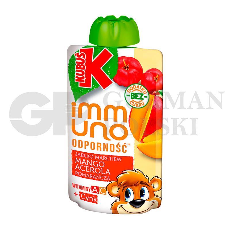 Mousse IMMUNO mango acerola 100gr KUBUS