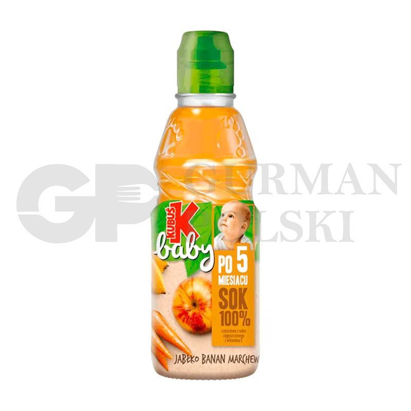 Zumo BABY de manzana platano zanahoria 0.3L KUBUS