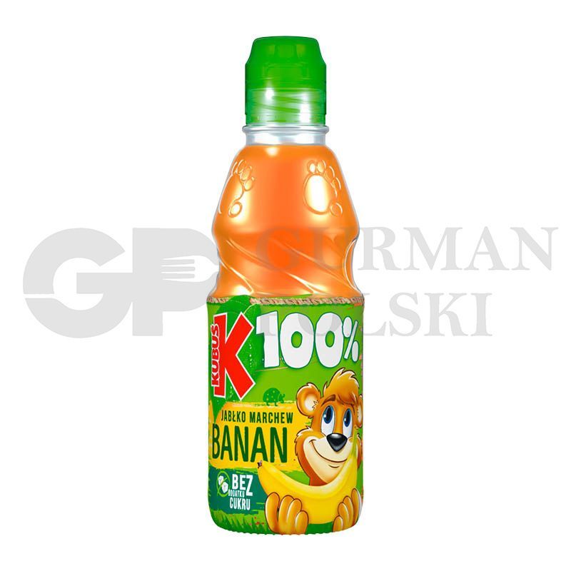 Zumo GO de zanahoria manzana platano 300ml KUBUS