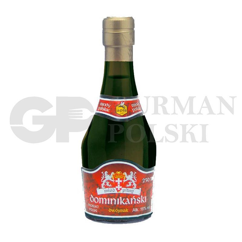 Aguardiente de miel DOMINIKANSKI dwojniak 16% alc 500ml