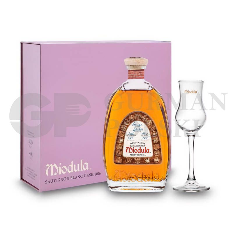 Oryginalna Lezakowana Miodula Sherry Cask 0.5L 40%