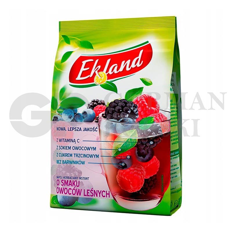 Te con sabor de frutas de bosque 300gr EKOLAND