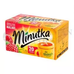 Te con sabor de frambuesa 28g MINUTKA