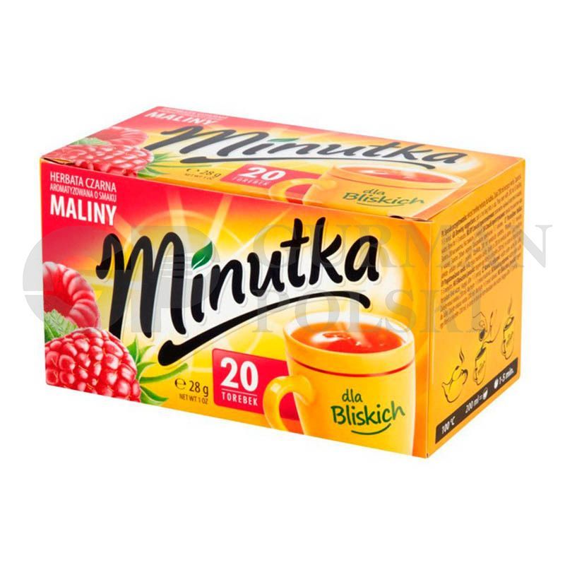 Te con sabor de frambuesa 28g MINUTKA