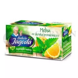 Te expres menta con naranja 20x2g BABCIA JAGODA