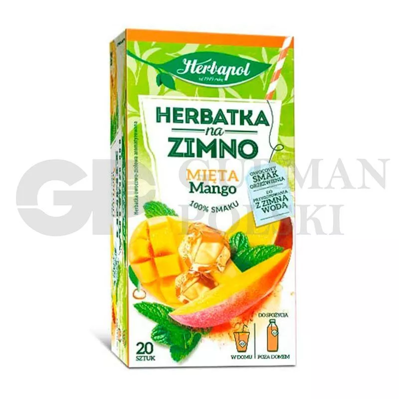 Te frio de menta y mango 1.8g x20b HERBAPOL