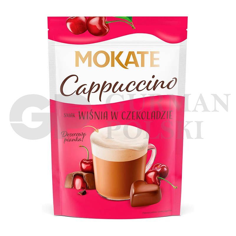 Capuccino MOKATE guinda en chocolate 110g