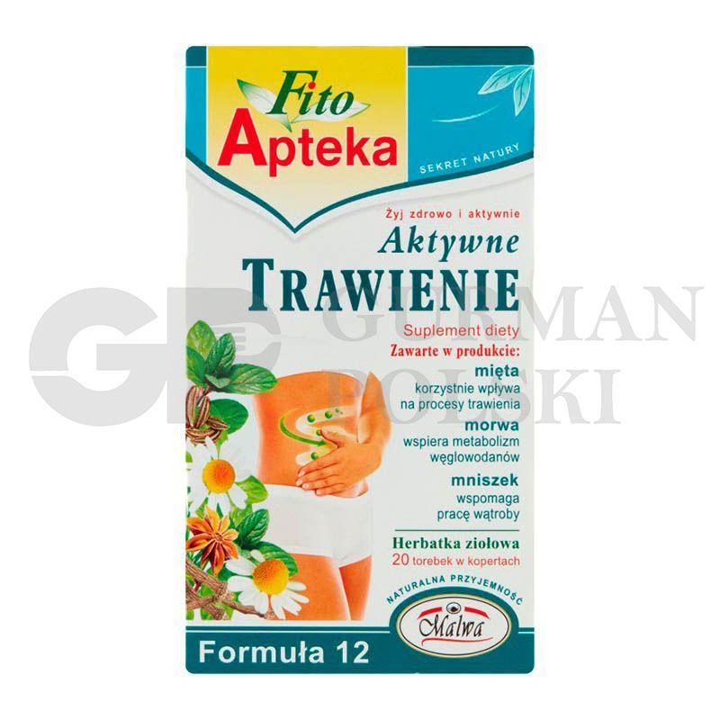 TE FITO APTEKA AKTYWNE TRAWIENIE 20x2gr MALWA