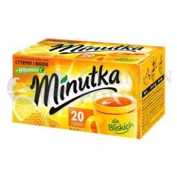 Te con miel 34gr x 20b MINUTKA