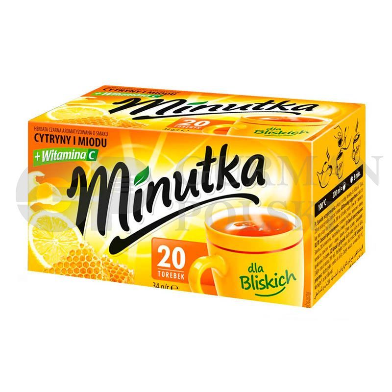 Te con miel 34gr x 20b MINUTKA