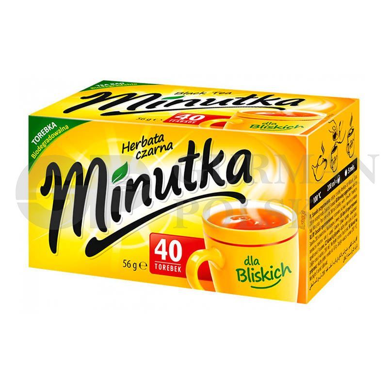 Te negro 56gr 40b MINUTKA