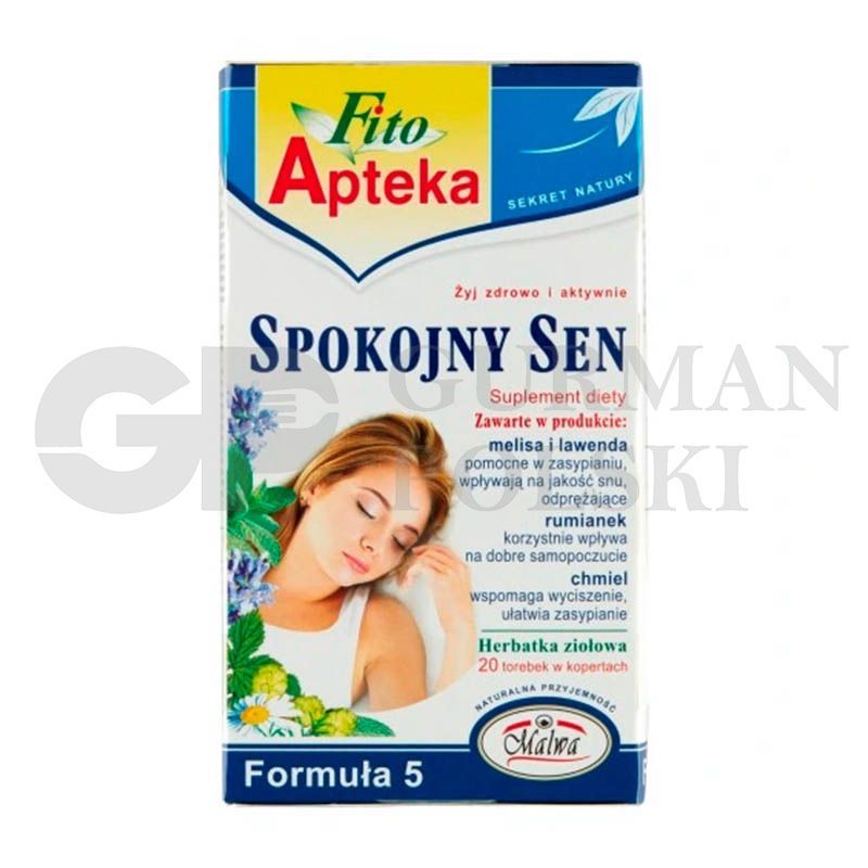 Te FITO APTEKA SPOKOJNY SEN 2g x20 MALWA