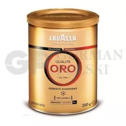 Cafe molido QUALITA ORO en lata 250g LAVAZZA