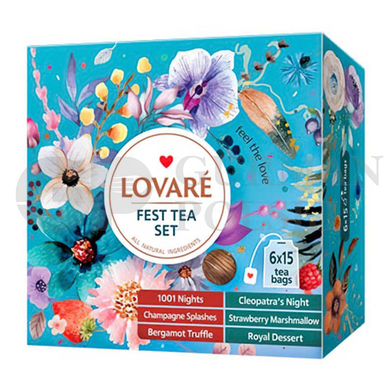 Te surtido FEST TEA SET 2gx90b LOVARE